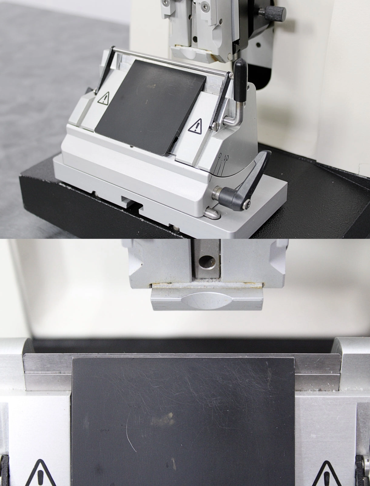 Leica RM2125 Manual Rotary Microtome 045731981 w/ Low Profile Knife