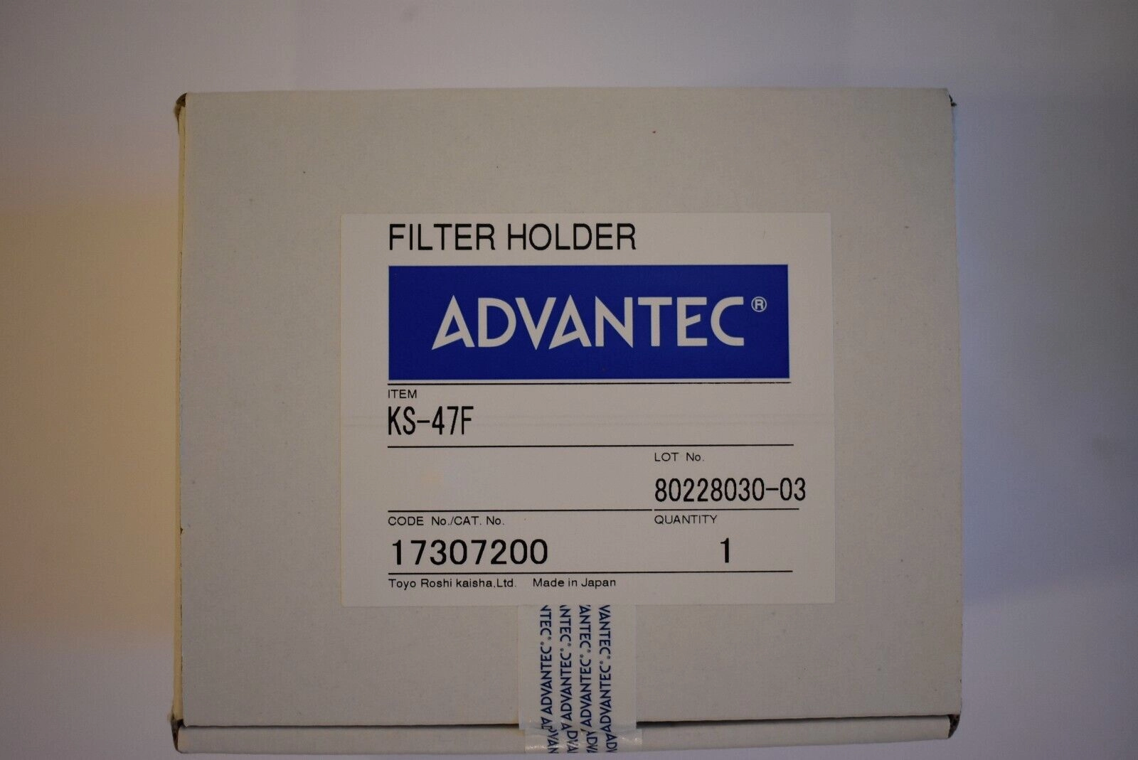 ADVANTEC KS-47F 17307200 Filter Holder