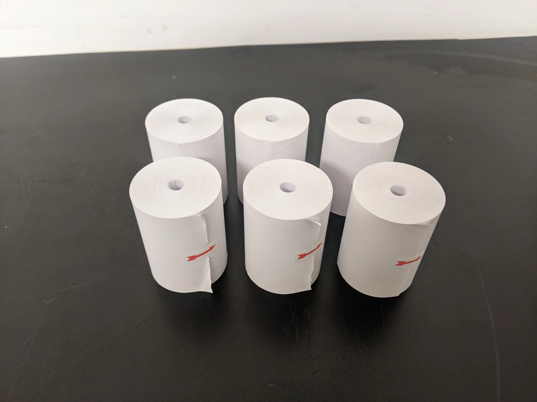 60 mm wide X 25 meters of printer paper for Metrohm printer, 6 rolls