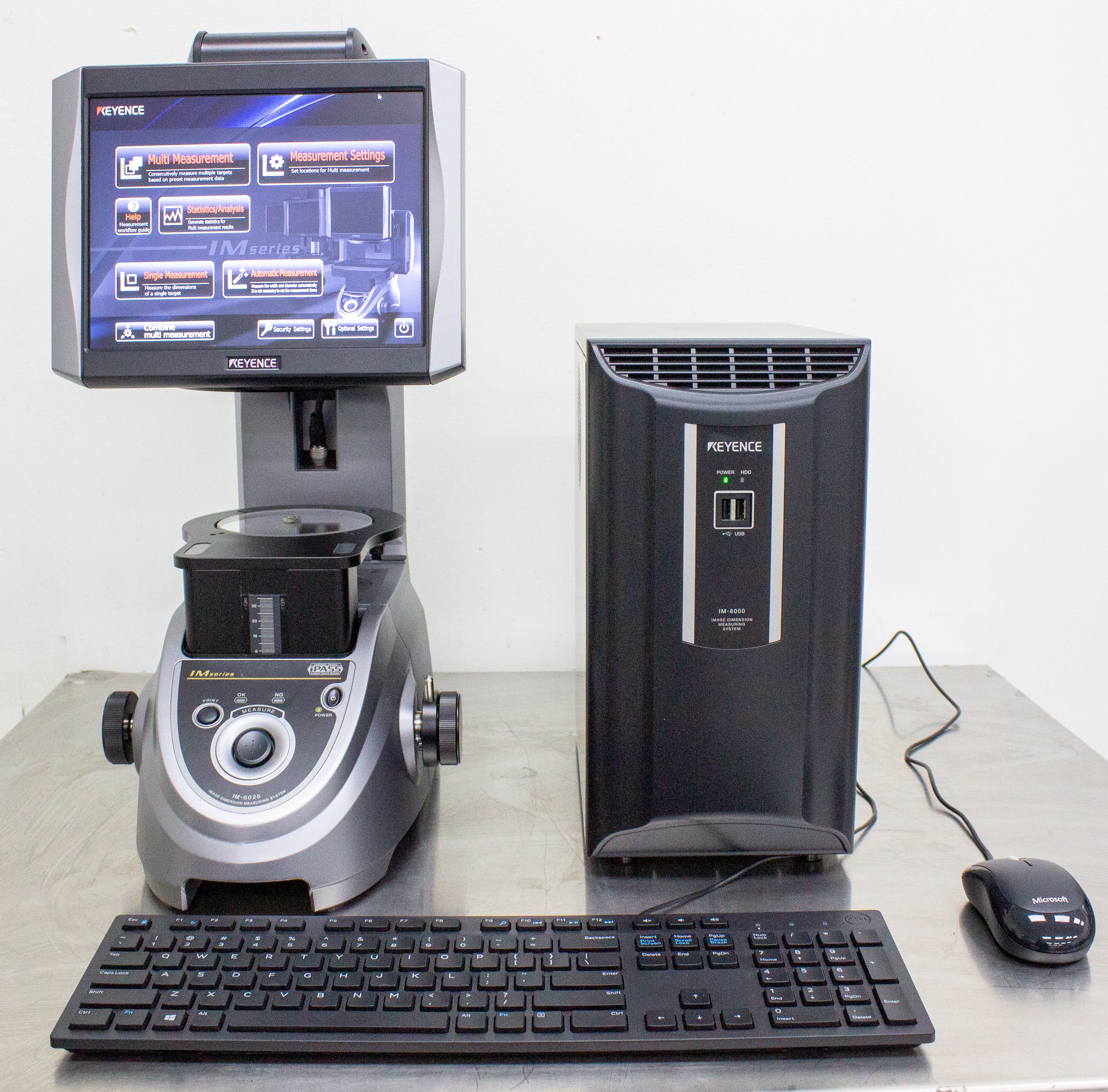 Keyence IM Series Image Dimension Measurement System IM-6025 w/ Controller - 3373312