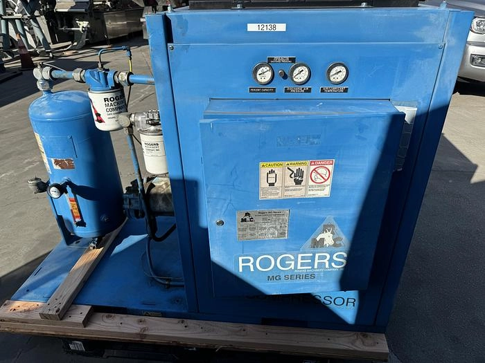 Rogers Compressor MG25 Rotary Screw