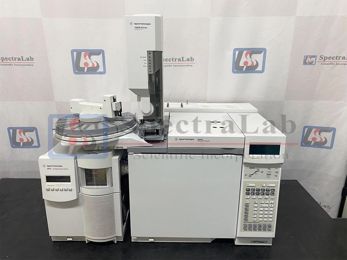Agilent 6890N GC with 5975 Inert MSD G3171A and 7683 Liquid Autosampler