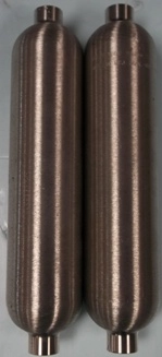 SWAGELOK SAMPLE CYLINDER 300 ML, DOT-3E1800, M5366, 12-06, BD3 304L-HDF4-300-T