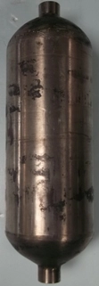 WHITEY SAMPLE CYLINDER 1000 CC, DOT-3A 1800, W1A-7954, 6EK079, A06, SD-82206, 1-81, 2-88