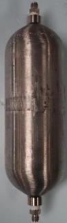 WHITEY SAMPLE CYLINDER 1000 CC, DOT-3A 1800, W1HO847, 08EK098, G34, 304L-HDF4-1000CC, H, SD97978, 