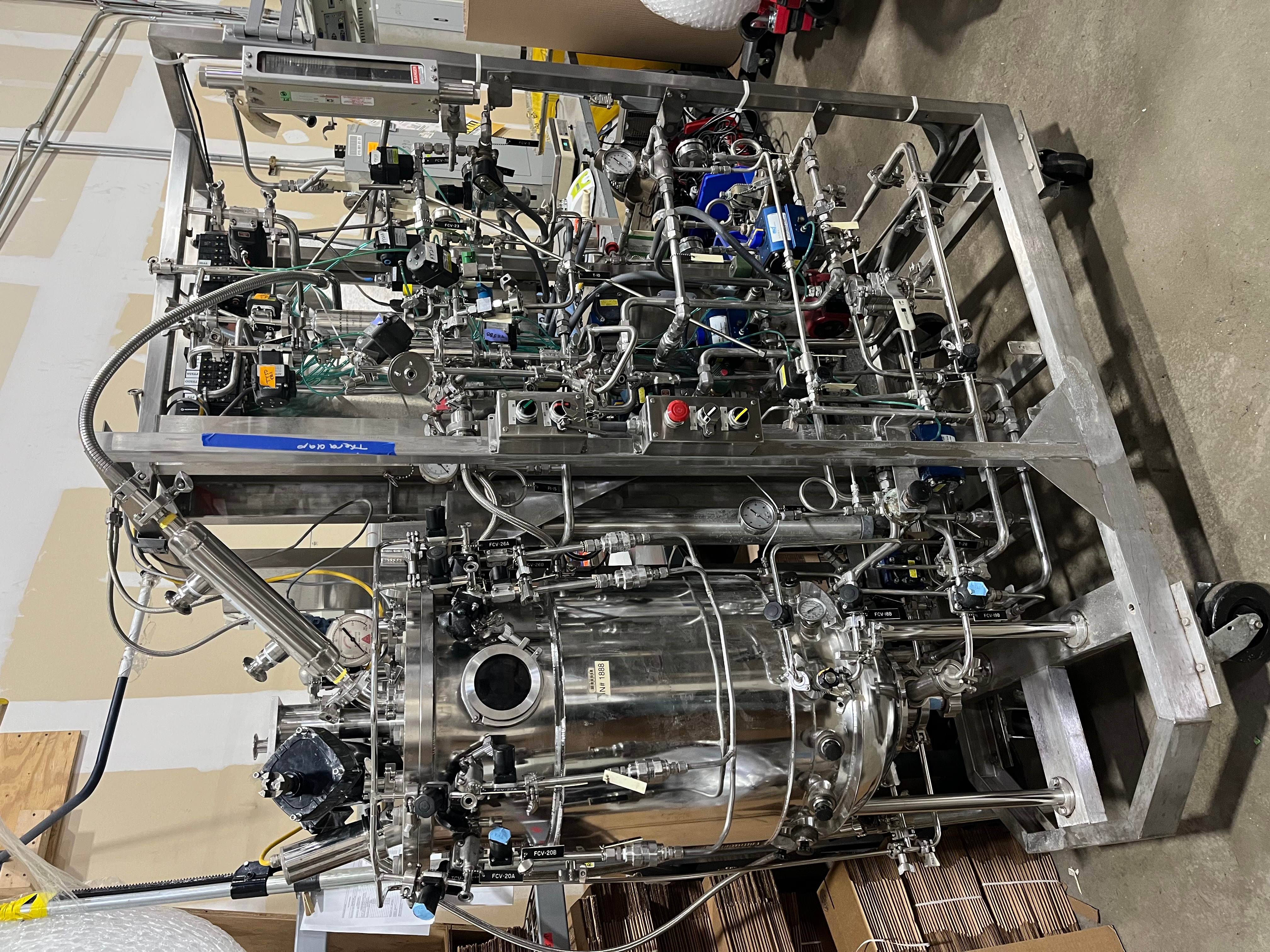 New Brunswick Bioflo 6000 Fermentor Bioreactor System