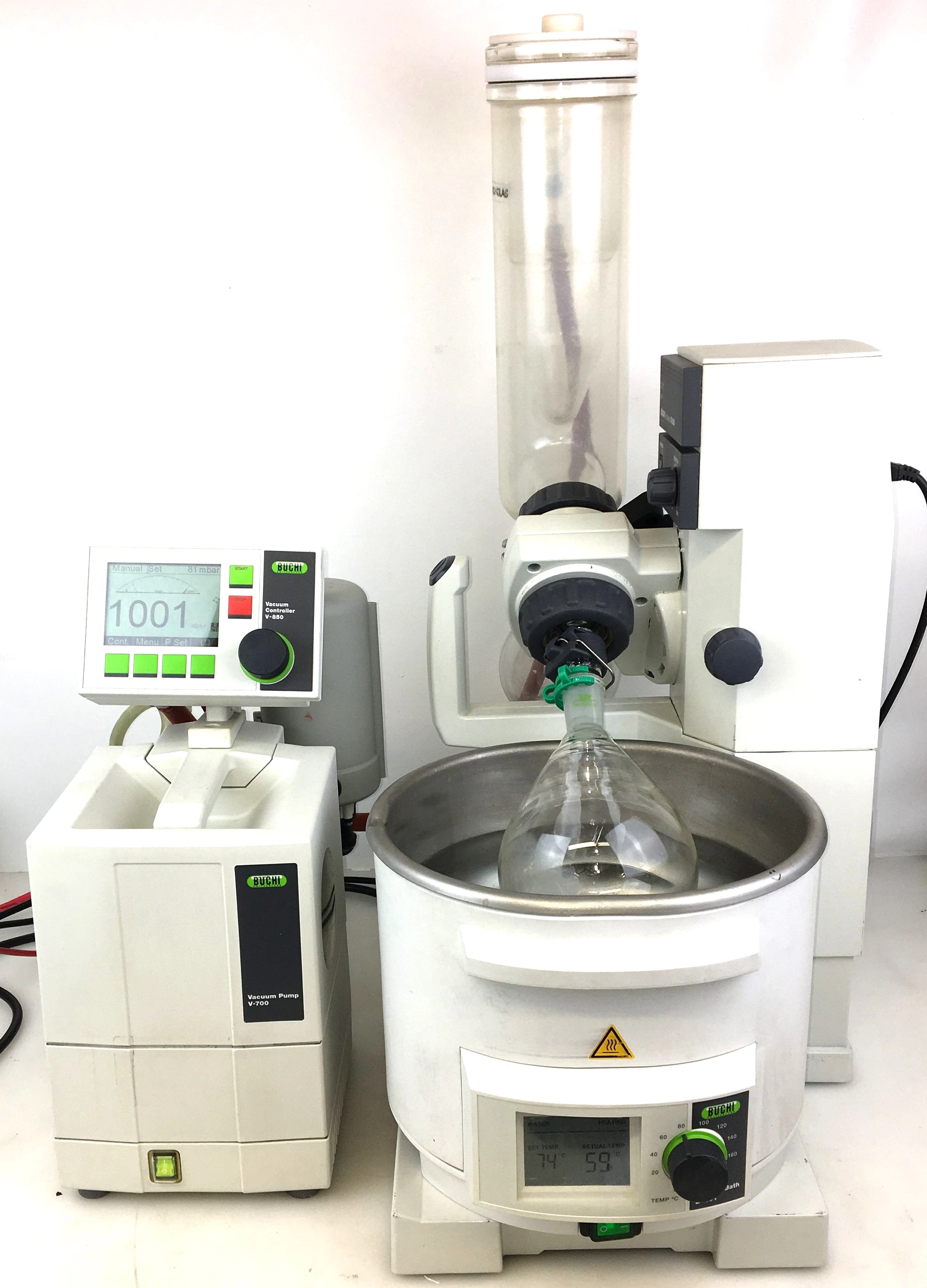 Buchi Rotavapor R-200 Rotary Evaporator with B-491 Bath - COMPLETE