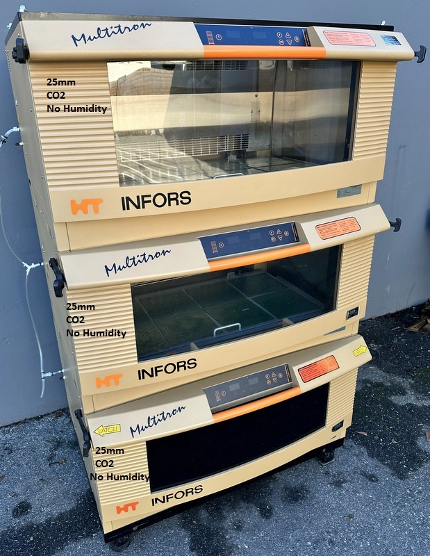 Infors HT Multitron Floor Model Incubator Shaker Triple Stack with CO2