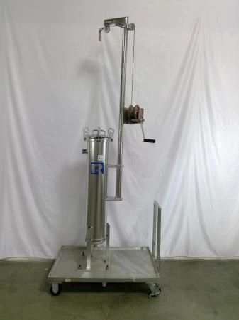 Rosedale Products Inc. Sanitary Fitting Bag Filter 8-30-11/2SAN-1-150-S316BSPBCRT