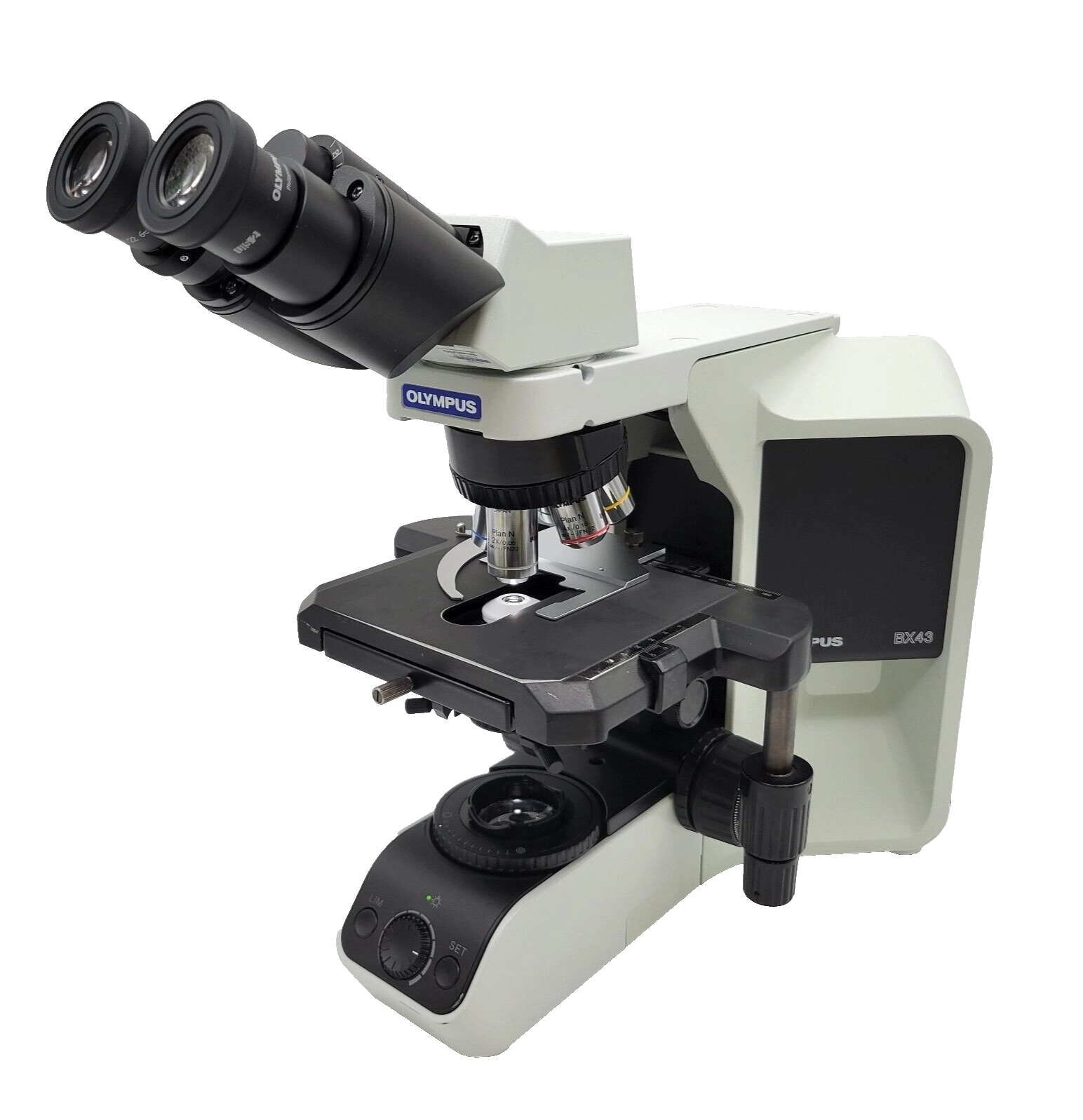 Olympus Microscope BX43 with Fixed Binocular Head &amp; 2x Objective Pathology