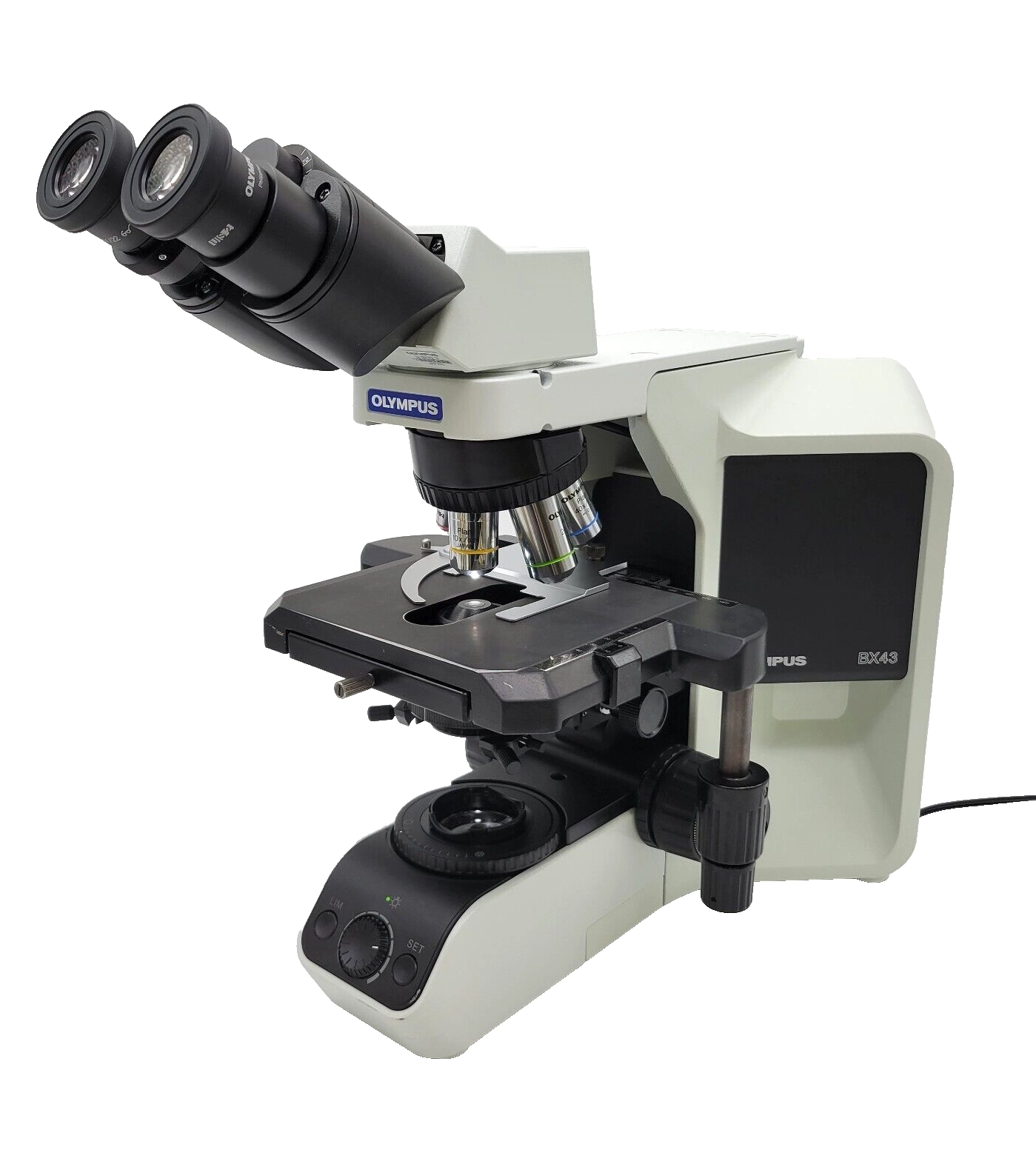 Olympus Microscope BX43 with Fixed Binocular Head and 20x Objective
