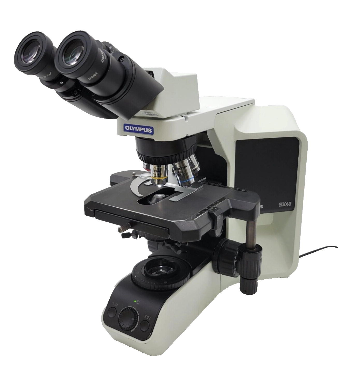 Olympus Microscope BX43 with Fixed Binocular Head and 100x