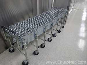 Flexible Roller Conveyor L1928mm X W600mm X H810mm