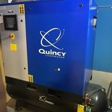 Quincy QGS 30-HP 132-Gallon Rotary Screw Air Compressor with Air Dryer QPNC - 125