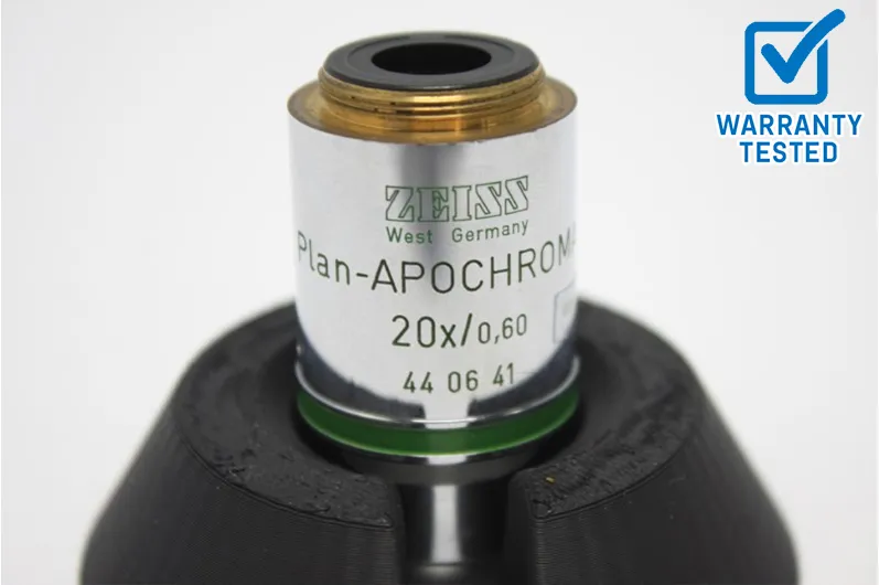 Zeiss Plan-APOCHROMAT 20x/0.60 Ph2 Microscope Objective 44 06 41 Unit 2