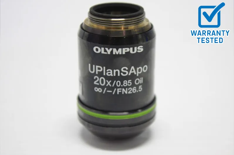 Olympus UPlanSApo 20x/0.85 Oil Microscope Objective Unit 3