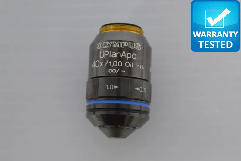 Olympus UPlanApo 40x/1.00 Oil Iris Microscope Objective Unit 2