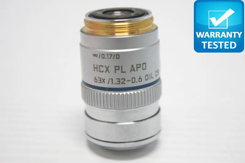 Leica HCX PL APO 63x/1.32-0.6 OIL Microscope Objective 506180 Unit 3 - AV