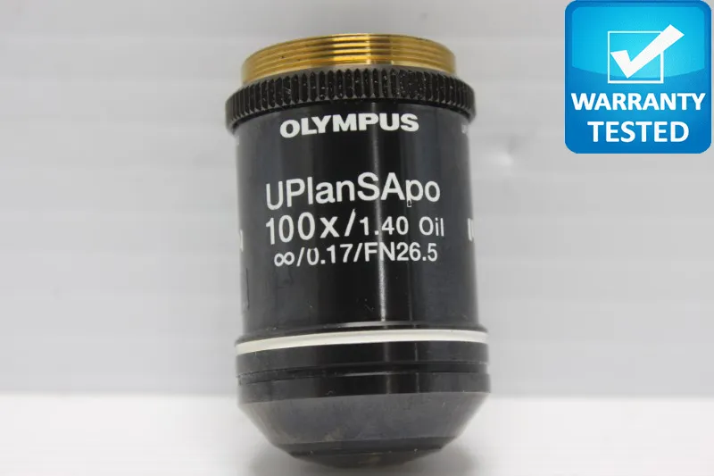 Olympus UPlanSApo 100x/1.40 Oil Microscope Objective - AV