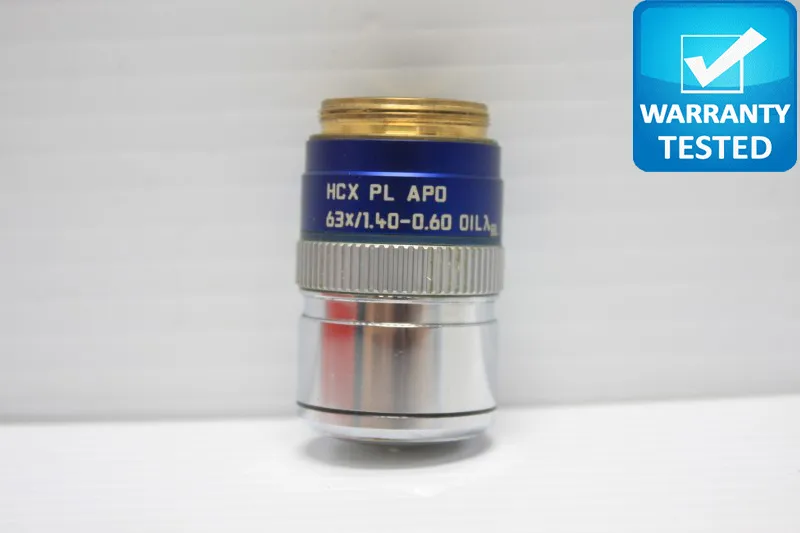 Leica HCX PL APO 63x/1.40-0.60 Oil Microscope Objective 506192 - AV