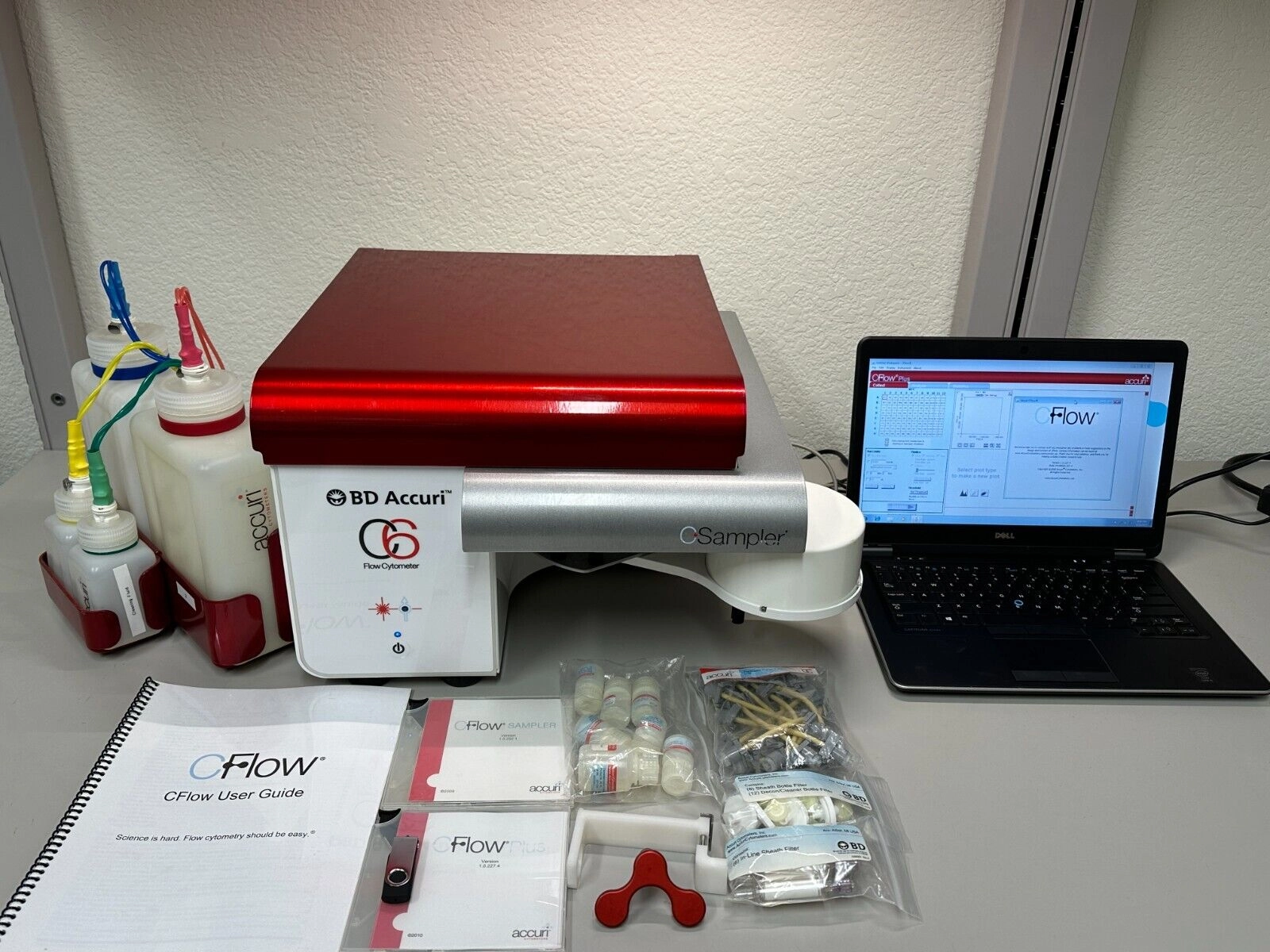 BD Accuri C6 and Csampler Flow Cytometer system wi