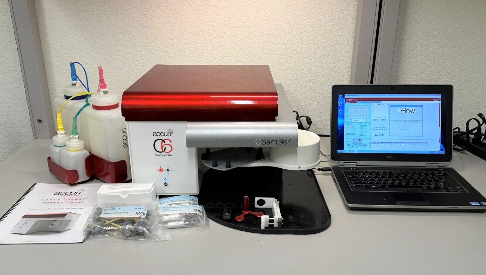 BD Accuri C6 and Csampler Flow Cytometer system wi