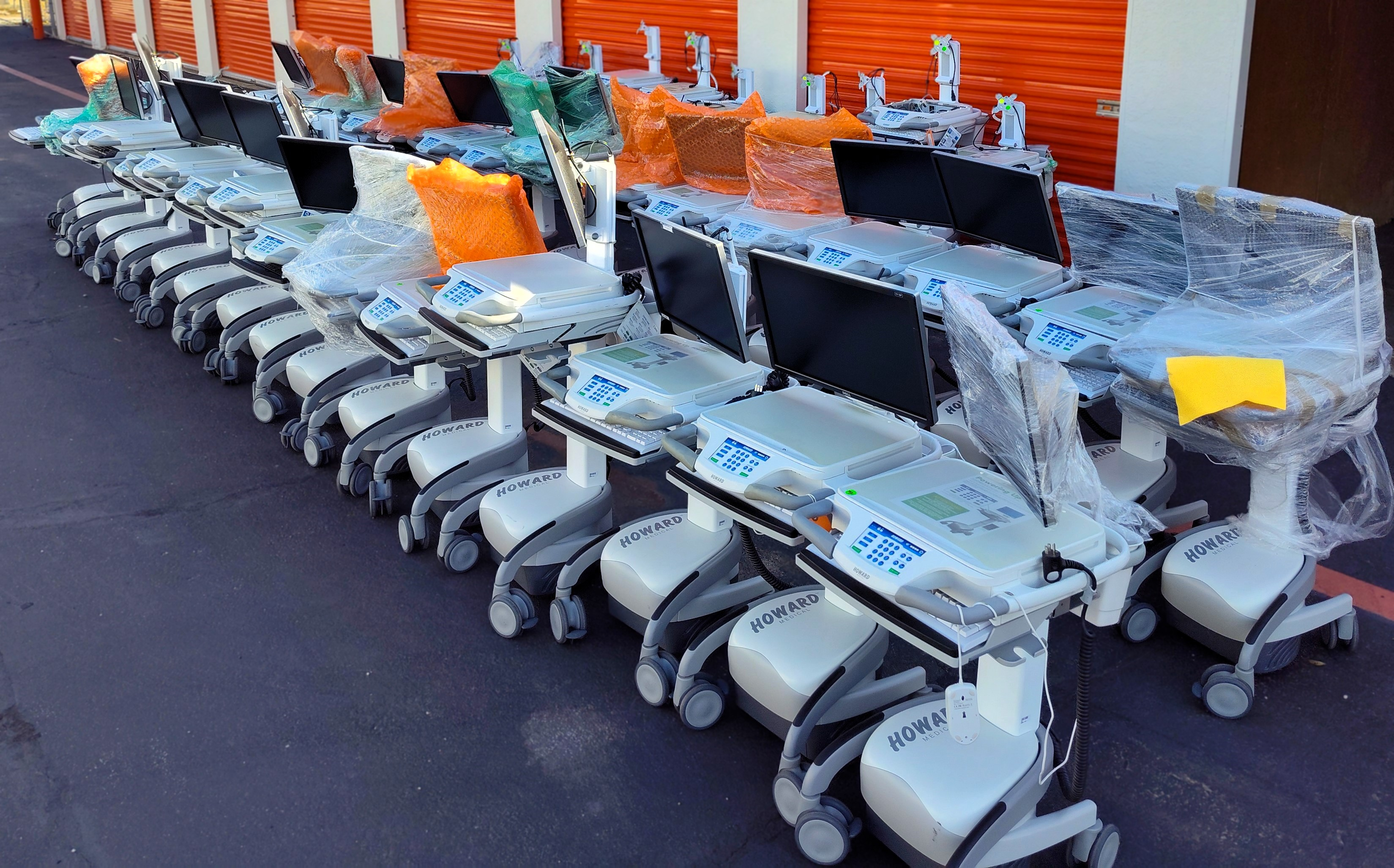 Used Howard Medical Powered Computer Workstations on Wheels  (51) Available