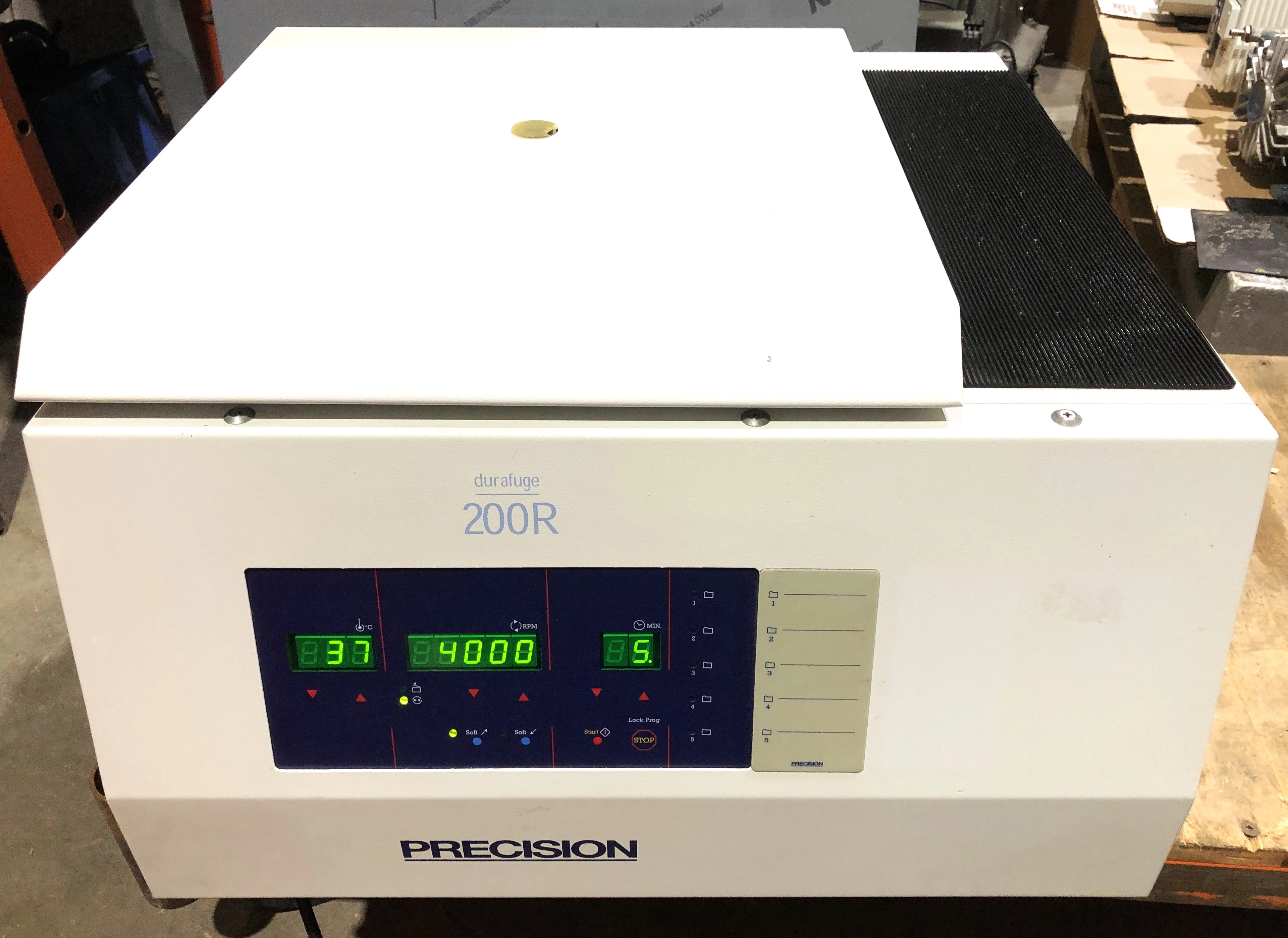 Precision Durafuge 200R Refrigerated Centrifuge with Rotor and Accessories - 4 x 190mL