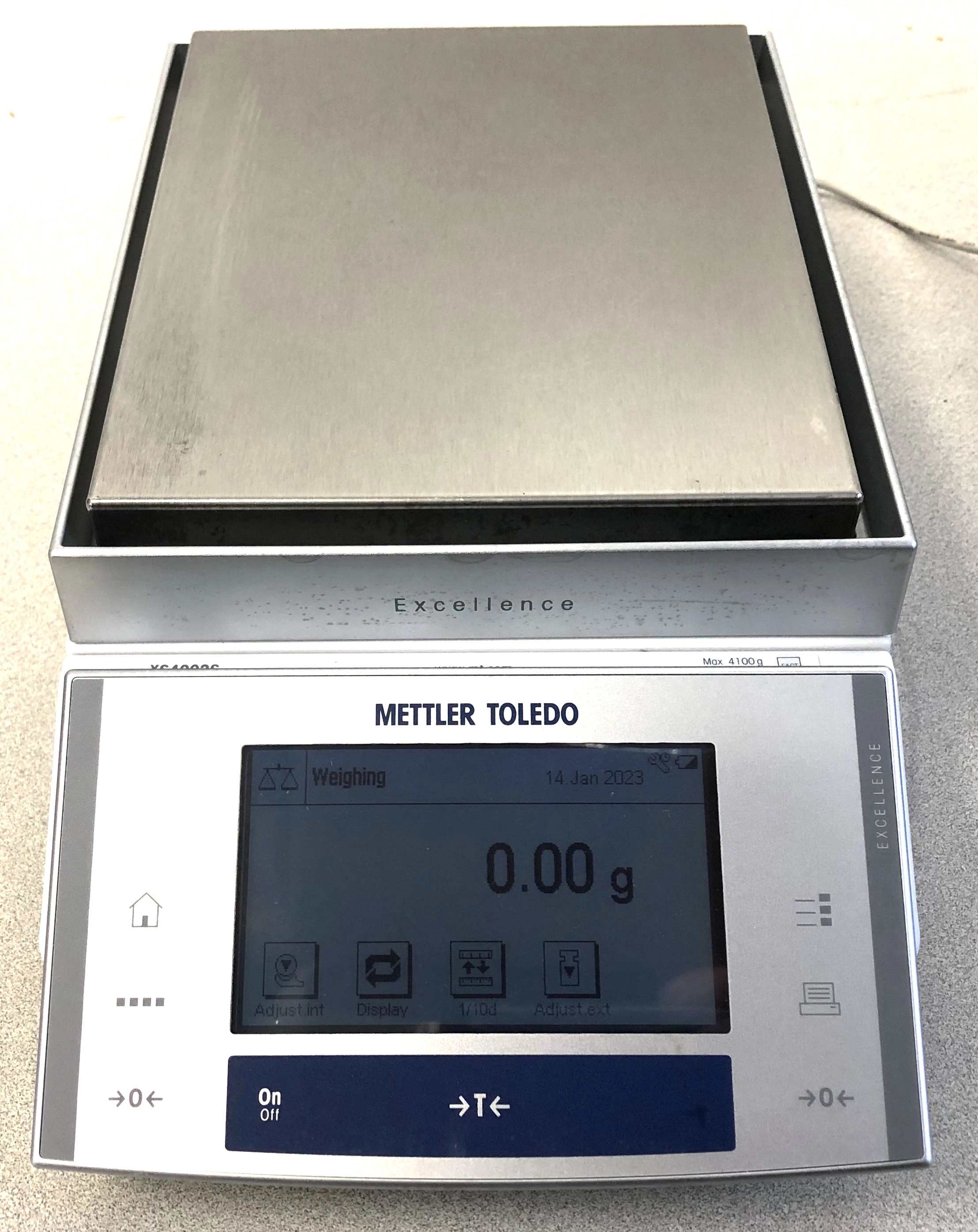 Mettler Toledo Excellence XS4002S FACT Top-Loading Balance -  4100g x 0.01g