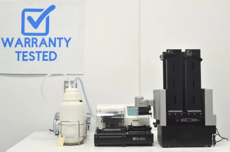 Agilent BioTek 405 Select TS Microplate Washer 405TSUVS w/ BioStack 2WR