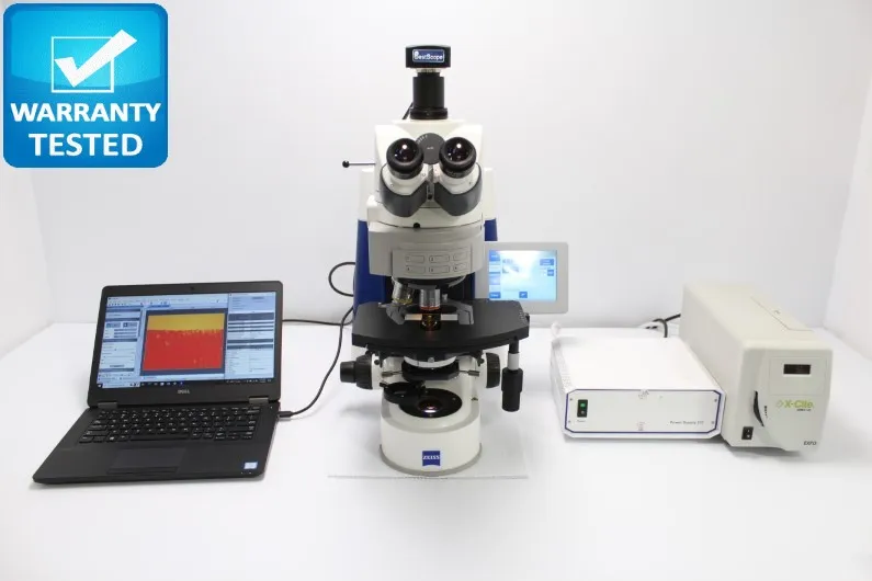 Zeiss AXIO Imager.M1m Fluorescence Motorized Microscope Pred M2 M2m