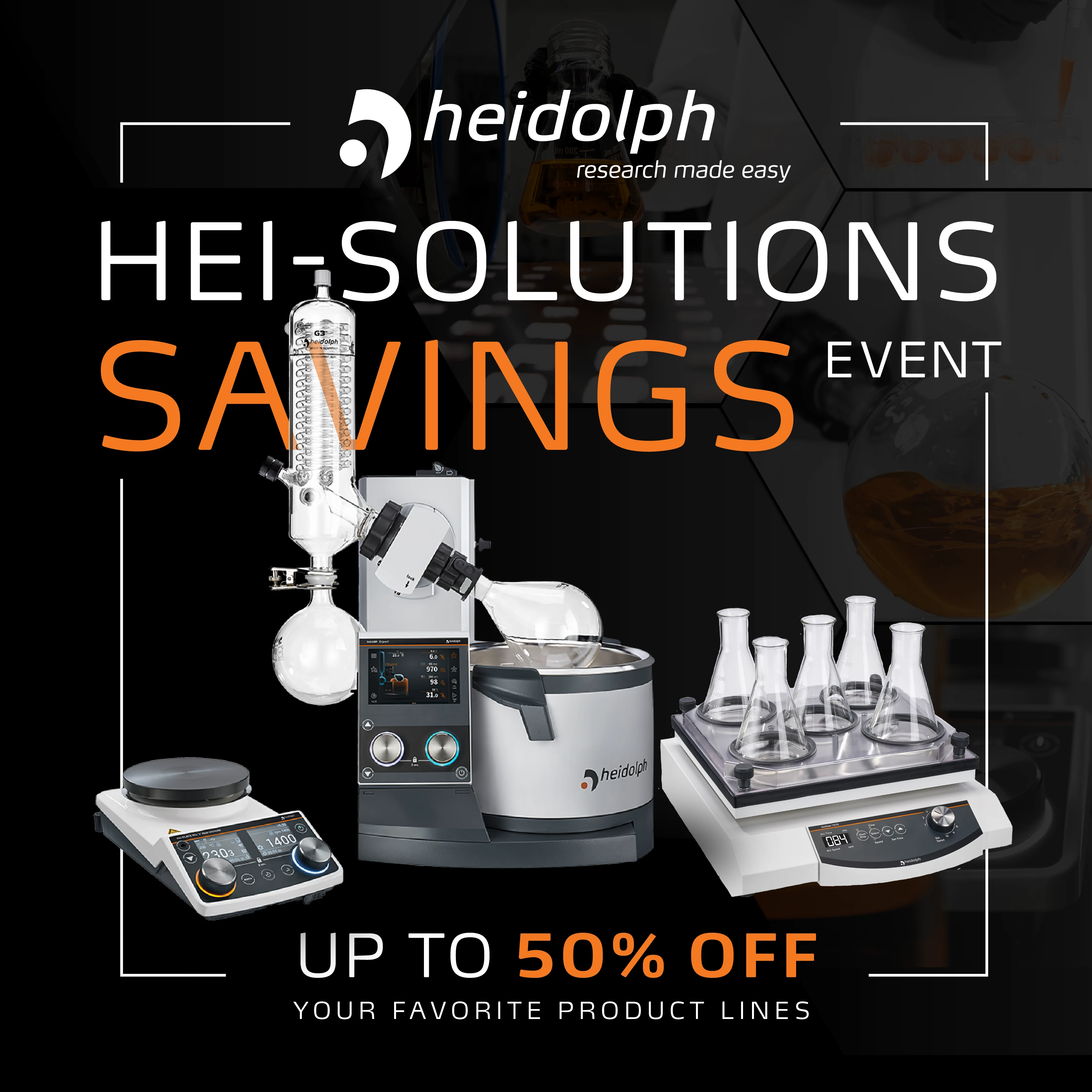 Heidolph Savings Event