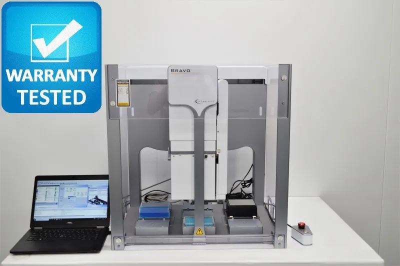 Agilent Bravo NGS Workstation Liquid Handler w/ BenchCel, Labware