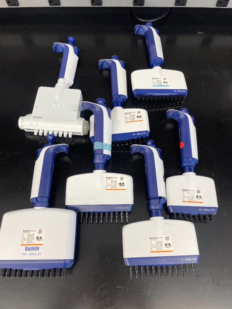 Rainin PIpet-Lite XLS Multichannel Pipettes - Quantity 7 | LabX.com