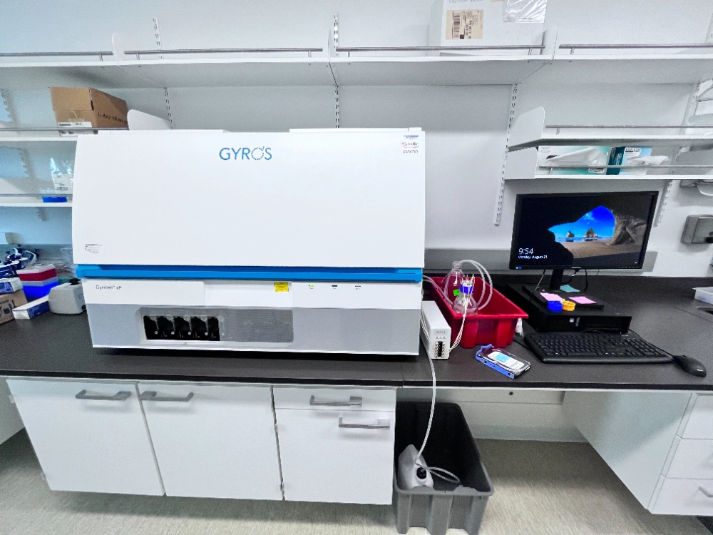 Gryos Gyrolab xP Automated Immuno Assays