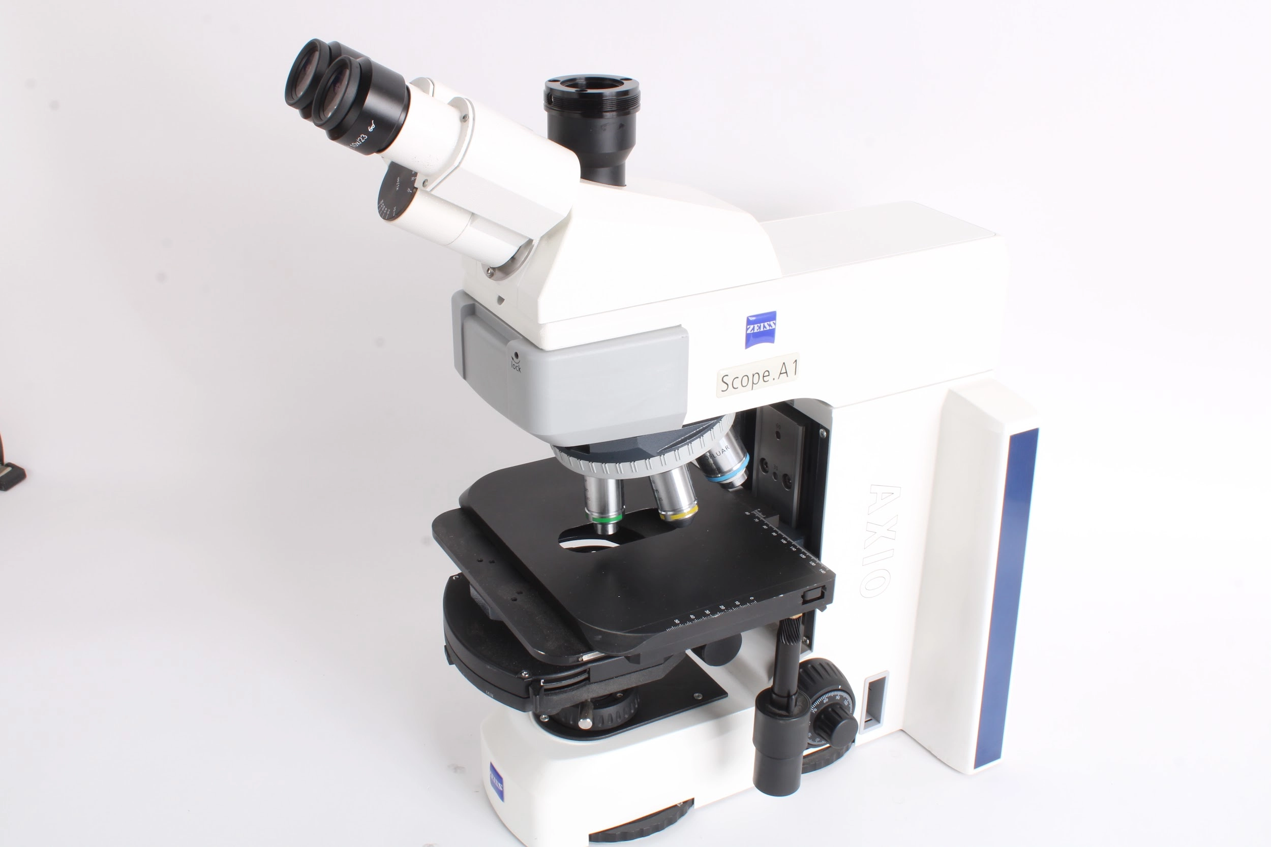 Zeiss Axio Scope.A1 Trinocular Pathology Microscope 430035-9030-000 + Objectives
