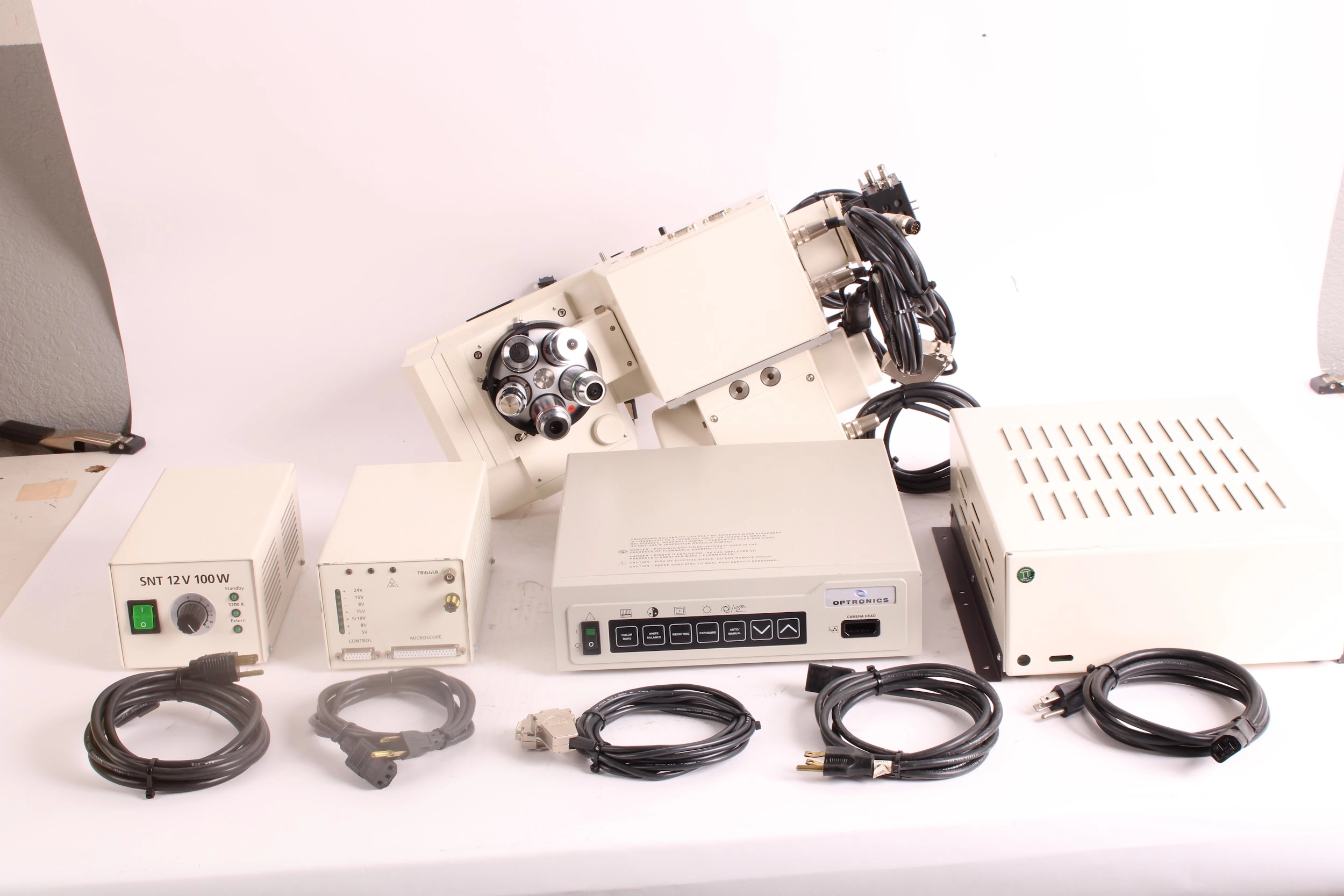 Carl Zeiss MEG Microscope System w/ AF Controller, 5x Epiplan-APOCHROMAT Object.