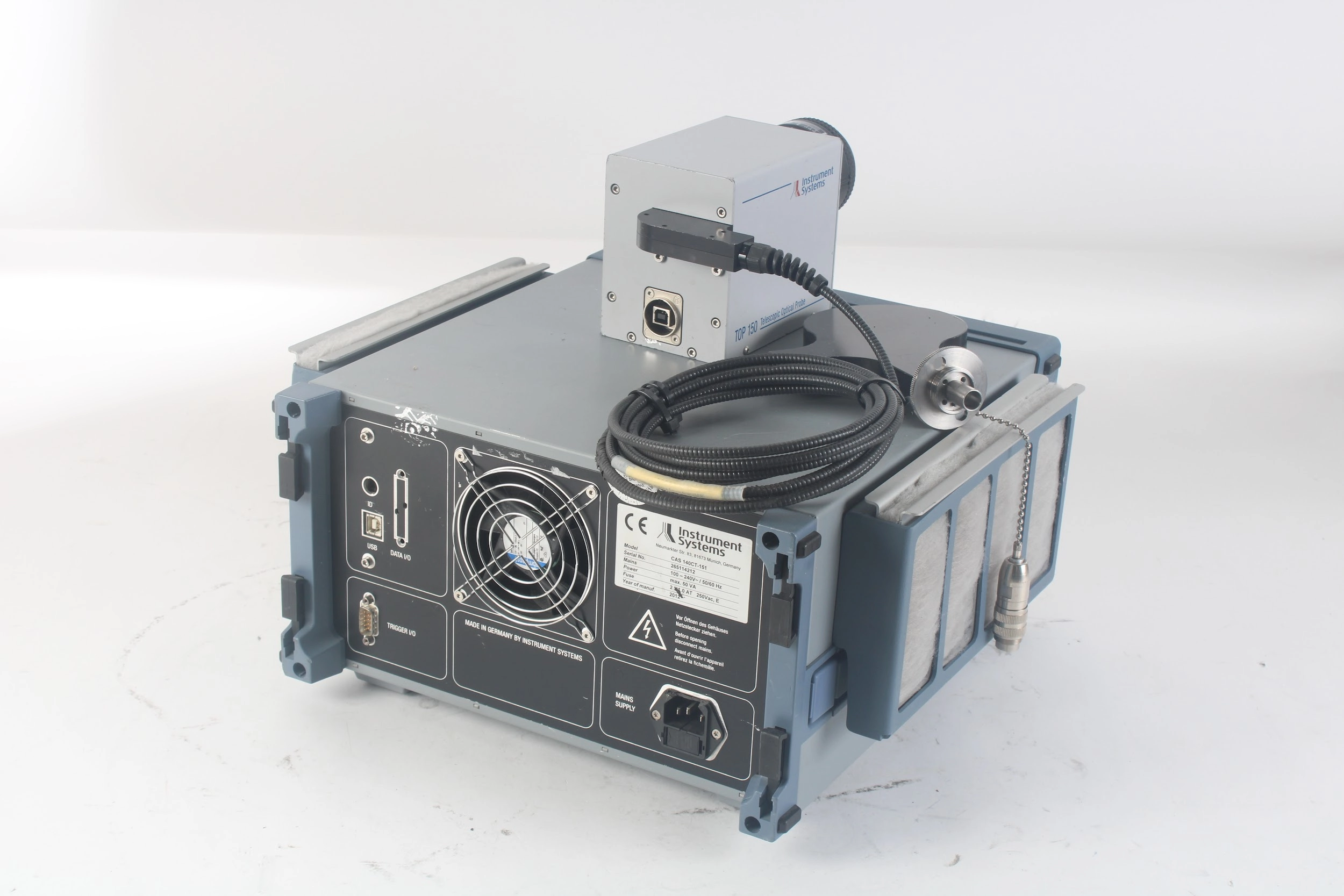 Instrument Systems CAS 140CT-151 Spectrometer W/ TOP 150 Instrument Systems CAS 140CT-151 Spectrometer W/ TOP 150
