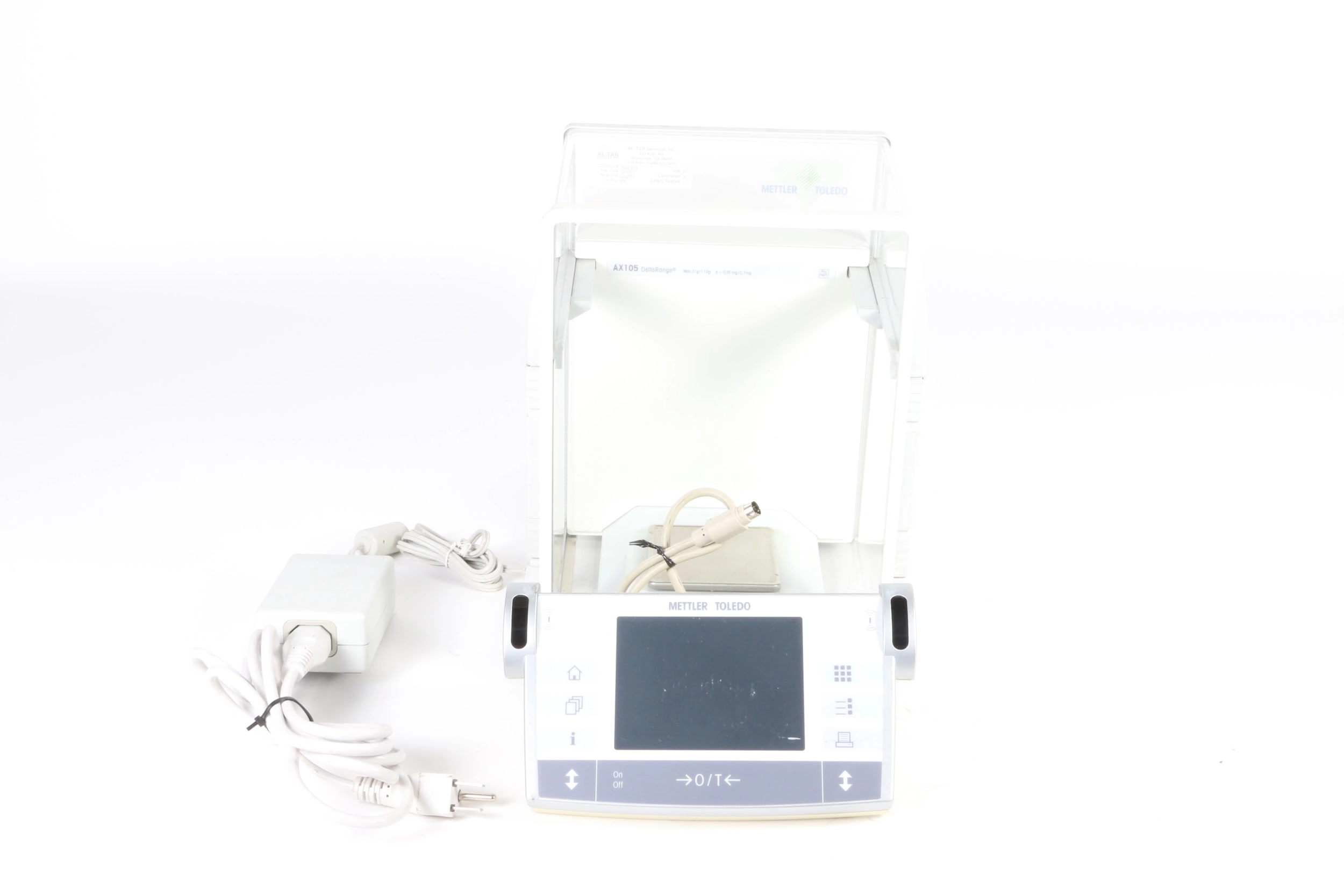 Mettler Toledo AX105 DeltaRange Max 31g/110g d=0,01mg / 0,1mg Scale