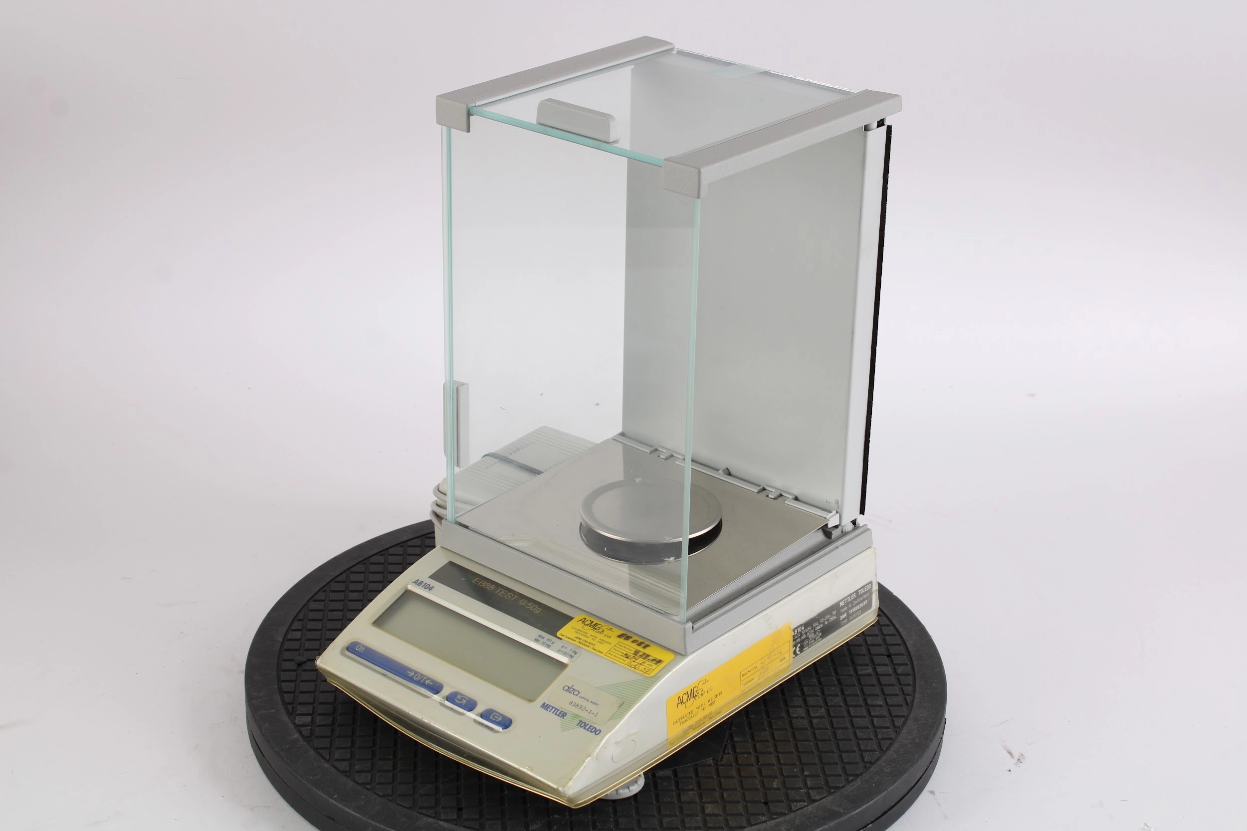 Mettler Toledo AB104 Analytical Balance Scale W/ Power Supply - Fair Condition