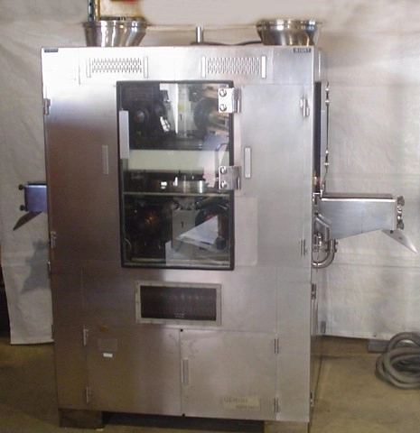 Used Kikusui 55 Station Gemini Double Sided Rotary Tablet Press