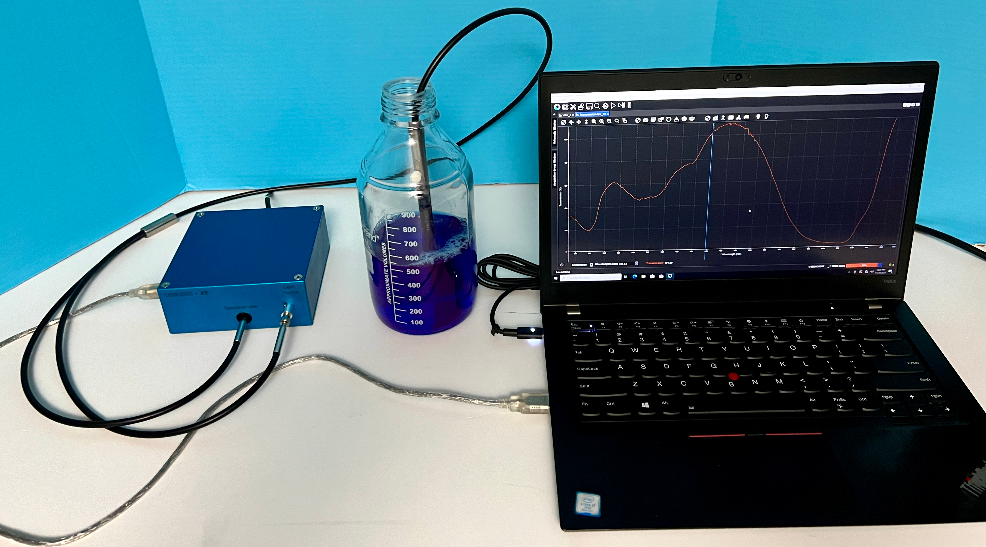 UV-VIS Spectrometer System with Dip Probe