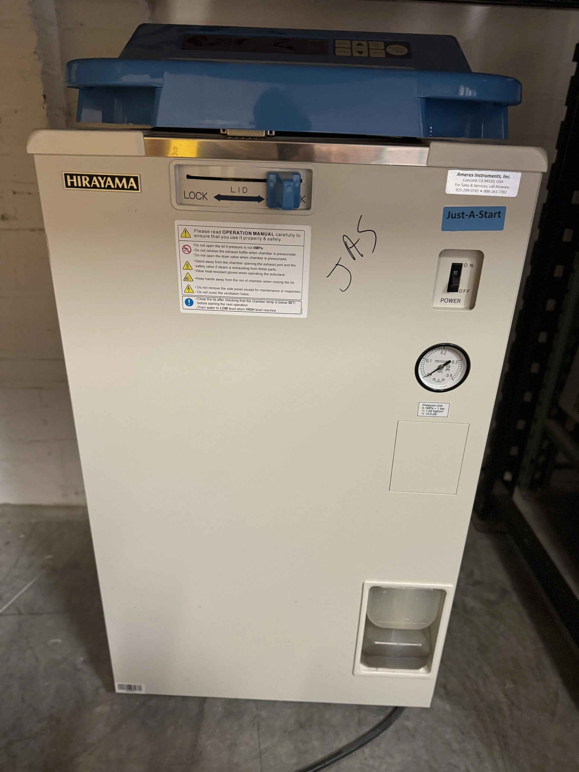 Hirayama HV-50 Autoclaves