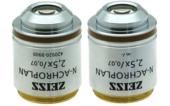 Zeiss N-ACHROPLAN 2.5x/0.07na M27 Objective
