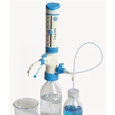 United Scientific 0.25 - 2.5 ml Bottle Top Dispensers, Sapphire BTSR2.5