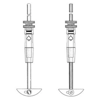 Ace Glass Stirrer Assembly, 29/42 Bearing, Glass Shaft, Ptfe Blade, For 2000-3000ml Flasks 8064-21