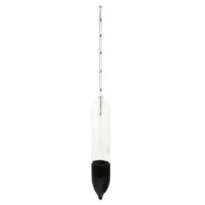 Veegee Scientific 0.2% / &plusmn;0.4%, Size-G, Alcohol Hydrometers 6613-G