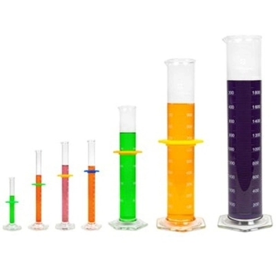 Veegee Scientific 5mL Graduated Cylinders, Class A (Pack of 4) 2351A-5