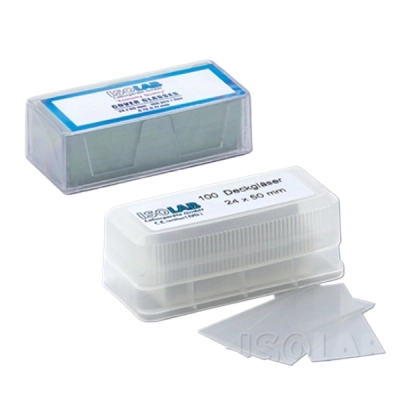 Isolab Cover Glasses - 18X18 mm - Economic Quality - 100 Pieces / Pack 075-00-001