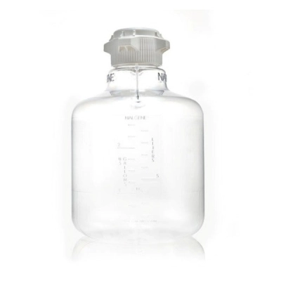 Foxx Life Sciences EZBio Round Carboy, PC 10 Liter, No Spigot, 83 mm, Non-Sterile, 1/EA 518-9G51-FLS